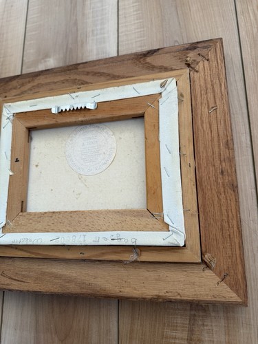 Vintage C Carson Enten Teich Öl auf Leinwand Gemälde signiert Holzrahmen zertifiziert - Bild 10 von 11