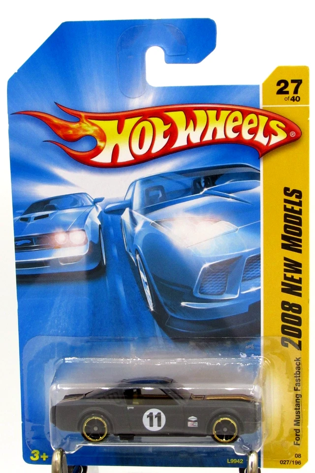 HOT WHEELS 2008 NEW MODELS SERIES 65 MUSTANG FASTBACK KMART COLOR EXCLUSIVE - Image 2 of 3