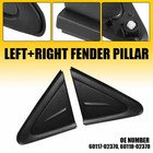 For 2019 2020 2021 Toyota Corolla Front Left Right Mirror Trim Triangle Cover 2x