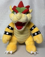 2021 Build-A-Bear Stuffed King Koopa Bowser Plush Nintendo Super Mario No Sound
