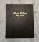Dansco Walking Liberty Half Dollar Archival Album - 1941 - 1947 - #7161