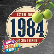 Wall Art Decoration Retro Style Plaque Round Metal Tin Sign Wall Decor 8x8