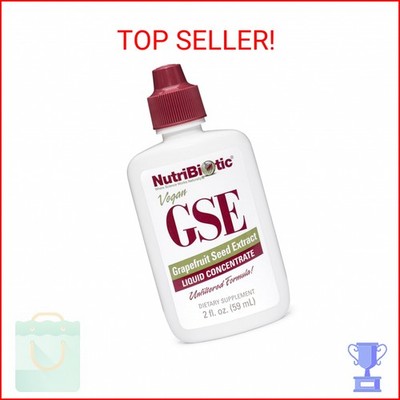 NutriBiotic   GSE, 2 Oz Liquid | The Original Grapefruit Seed Extract Premium Co