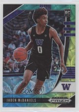 2020-21 Panini Prizm Draft Picks Choice Blue Yellow & Green Jaden McDaniels 0jx4