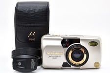  Top MINT w/Case  Olympus mju  Zoom 105 Deluxe 35mm Film Camera From JAPAN