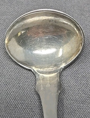 Coin Silver Salt Spoon H. Godwin circa 1810-51 Hartford CT - Picture 3 of 10