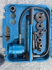 TEMCo Hydraulic Knockout Punch TH0004 - Electrical Conduit Hole Cutter Set