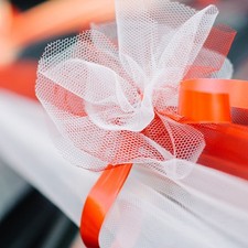 Roll of 22M 15CM Banquet Wedding Tulle Craft Tutu Decoration White 