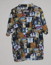 AC / DC COLLECTORS POLO SHIRT ADULT MEDIUM