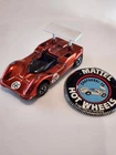 1968 Hot Wheels Redline CHAPARRAL 2G - Red - Wing + Button