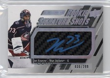 2023-24 Upper Deck Engrained Rookie Signature Shots /299 Jet Greaves Auto k0q