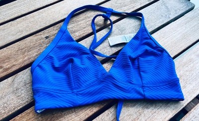 Decathlon Surfer Bikini Oberteil - Gr. 80 D  - royalblue - neu und ungetragen