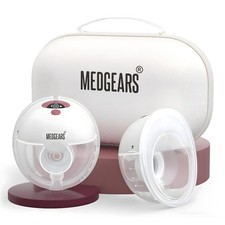 Medgears Electric Breast Pump Wearable Hands Free Rechargeable BreastfeedingPump