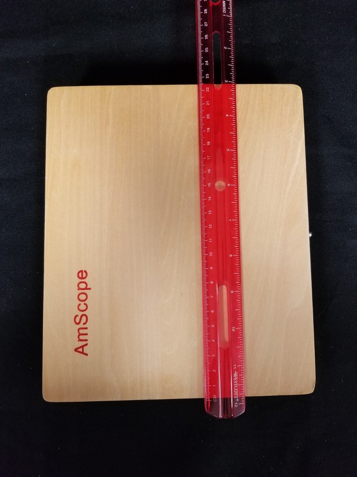 Full Set Of AMScope Microscope Slides Prepared In Wood Box 100ct STEM Full set of amscope microscope slides prepared in wood box 100ct stem