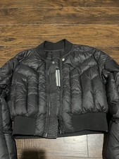 Rick Owens FW23 Luxor Bomber Liner Jacket Bla...