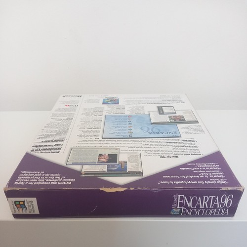 Microsoft Encarta 96 Encyclopedia PC Big Box Edition CD-ROM for Windows 95 - Picture 5 of 15