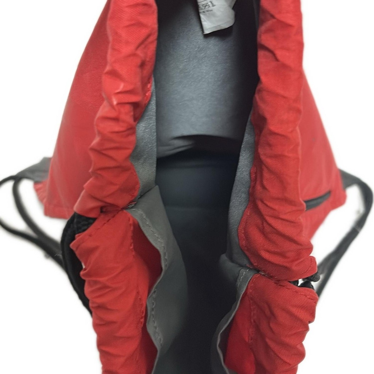 Auth NIKE - Red Black Polyester Backpack - image 7