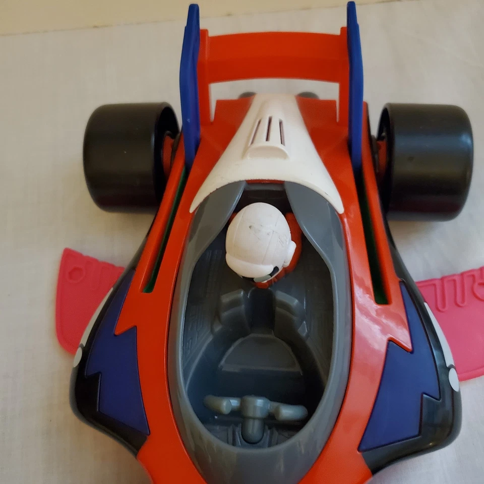 Playskool Transformers Go-Bots - Speed Bot II - F1 Rojo Hasbro Falta Driver Foto 3 de 4