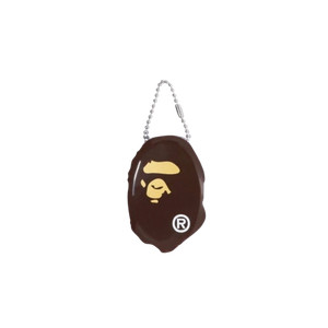 BAPE Ape Head Brown Coin Case