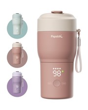 Papablic Pro Portable Bottle Warmer Travel - Fast Heating, Steam Sterilizer, USB