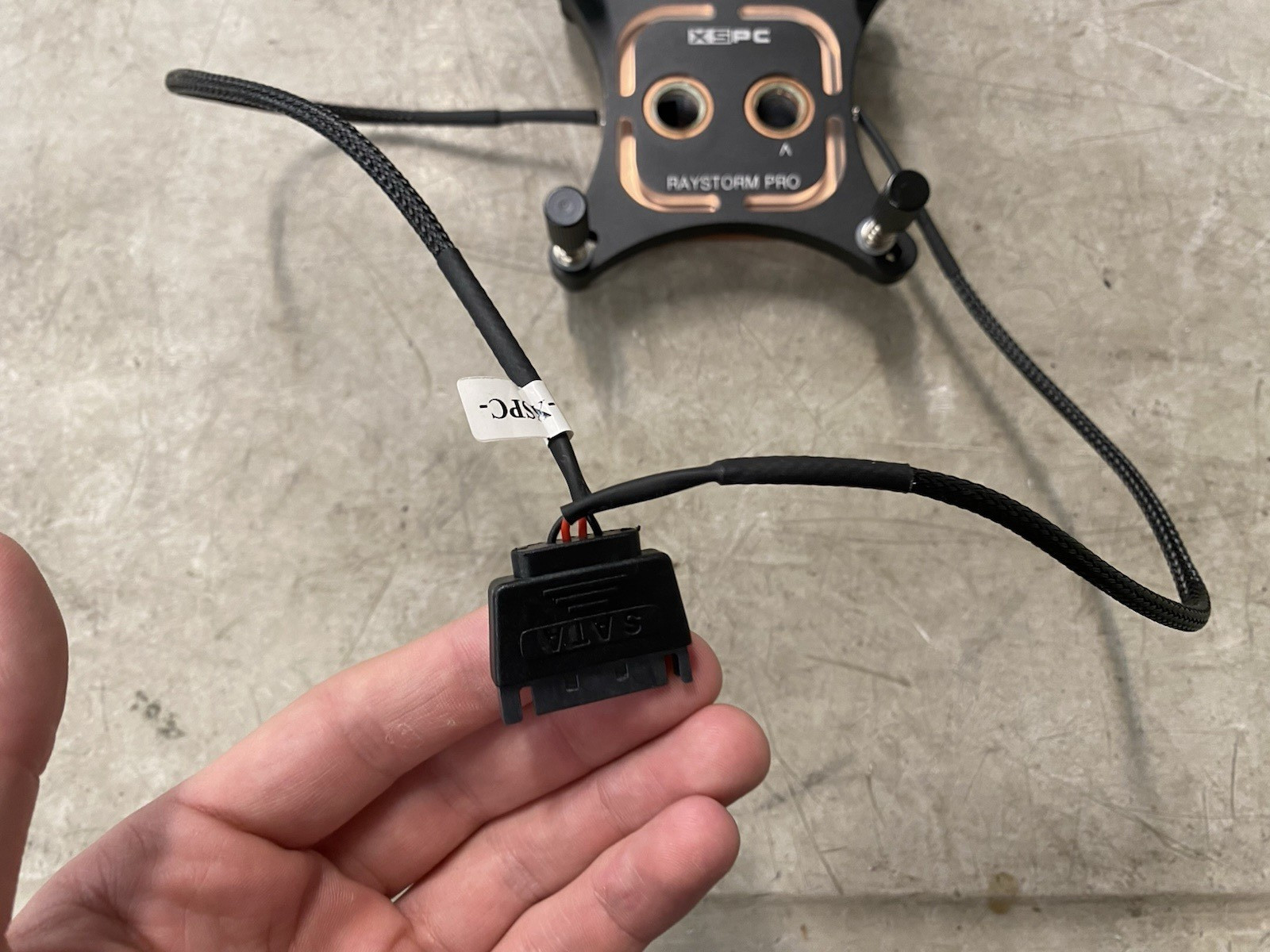 XSPC Raystorm Pro CPU Waterblock - Intel (Black)