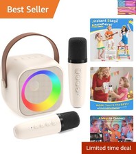 Karaoke Machine for Kids, Toys for 3-12 Old Girls Gifts, Kids Karaoke Microp...