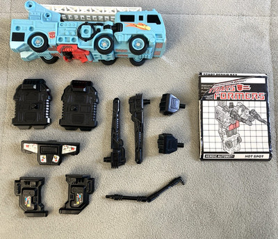 Hot Spot Defensor Near Complete 1986 Vintage G1 Transformers Action Figure