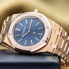 Audemars Piguet Royal Oak ‘Jumbo’ Rose Gold Non-Converted 39mm 15202OR Full Set