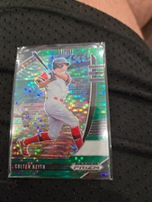 2020 Panini Prizm Draft Picks # PDP132 Colten Keith Green Pulsar Prizm