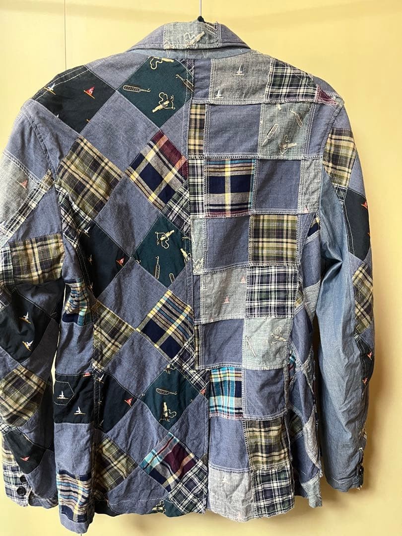 Engineered Garments BEAMS Patchwork Denim Jacket - image 5