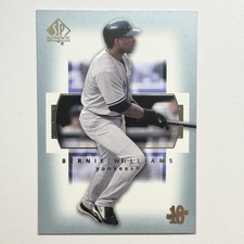 2003 SP Authentic #40 Bernie Williams Yankees