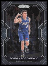 2020-21 Panini Prizm #27 Bogdan Bogdanovic Sacramento Kings Basketball Card