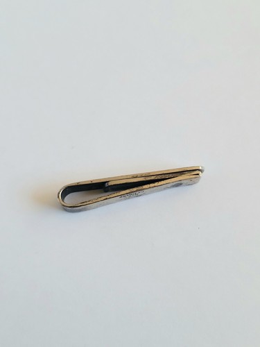 Hans Hansen Denmark Vintage Mid Century Sterling Silber Krawattennadel Geldklammer - Bild 4 von 6