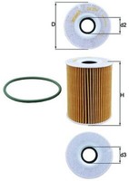 ÖLfilter Mahle OX 254D5 Filtereinsatz FüR Porsche Macan 992 991 Panamera Cayenne