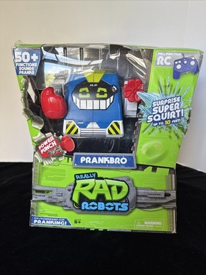 Really Rad Robots PRANKBRO RC Remote Control Super Squirt Power NEW
