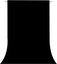 Black Photography Backdrop for Photoshoot, Fabric 3x5ft
