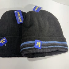 Escape Polar Extreme Knit Beanie Hat 2 Pack Fleece Lined Winter Skull Cap NEW