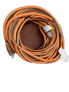 RIDGID 50 ft. 12/3 Heavy Duty Indoor/Outdoor Extension Cord with Lighted End