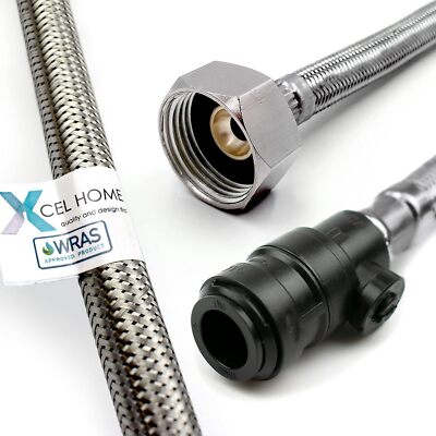 WRAS zugelassener PushFit mit Isolierventil 15 mm x 3/4'' BSP flexibler Stecker