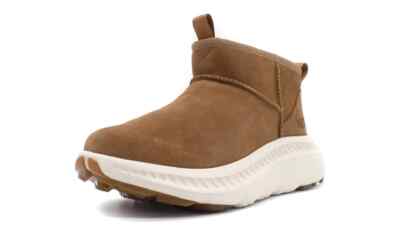 UGG CA805 V2 Ultra Mini Boots Mens 10 Brown Suede Wool Blend Plush 