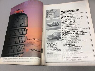 VW & Porsche Magazine February 1987 Volume 18 Number 1 | eBay