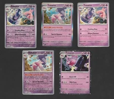 Tinkaton Pokemon Card Collection Set of 5 English Cards Reverse Holo Comsos Rare