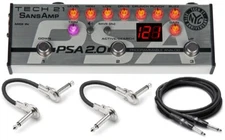 New Tech 21 SansAmp PSA 2.0 Analog Programmable Preamp Guitar Effects Pedal