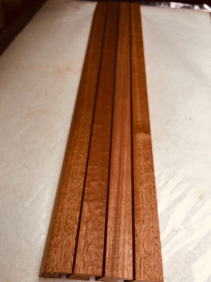 Mahogany Timber Hardwood Hockey Stick Trim Moulding Glazing Bead 34 X