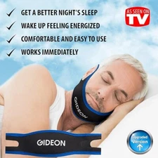 Anti Snoring Devices, Chin Strap for CPAP Users, Double Adjustable Chin Straps
