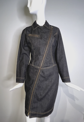 white christmas dresses Hudson Denim Zip Dress