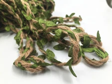 100m Artificial Green Ivy Vine Leaf Garland Rattan Foliage Home Wedding Decor 