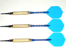 Soft Tip Darts, New 16 Gram Brass with Aluminum Shafts, 2877