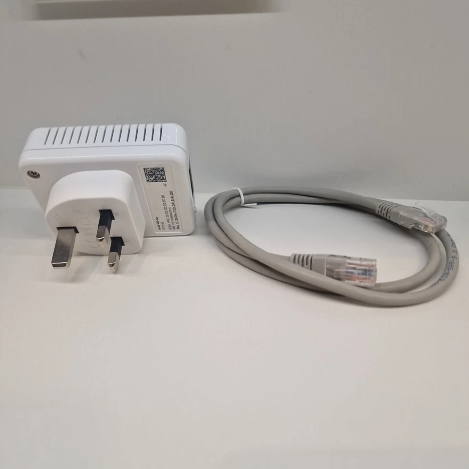 DEVOLO 9100 POWERLINE DLAN 500 DUO ADD-ON NON-WIFI ADAPTER, 2 LAN PORTS MT2740 - Image 2 of 4