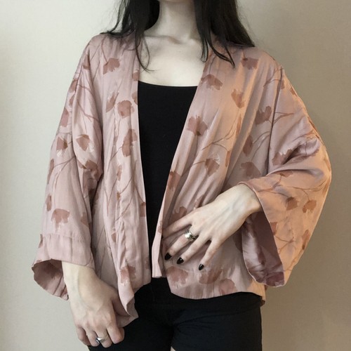 A NEW DAY Pink Floral Cardigan | eBay